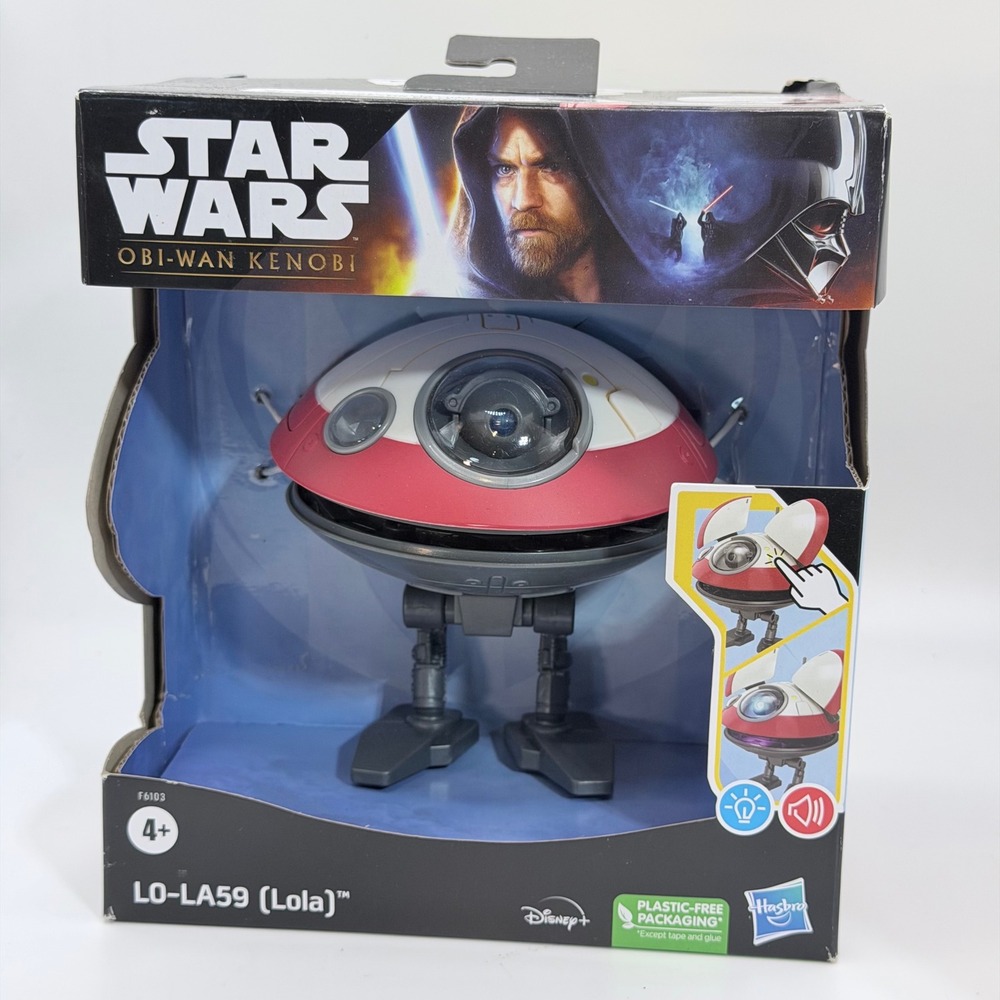 Star Wars LO-LA59 Lola Droid Electronic Figure Obi-Wan Kenobi Hasbro F6103